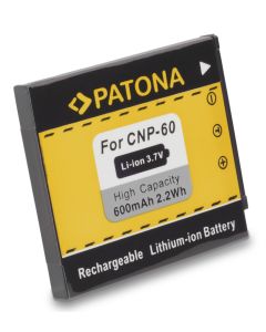 PATONA baterie pro foto Casio NP-60 600mAh