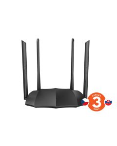 Tenda AC8 WiFi AC1200 Gigabit Router 1200Mb/s, 1x GWAN, 3x GLAN, 4x 6dBi antény, WISP, Repeater