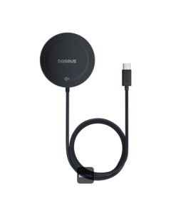Baseus bezdrátová nabíjecí magnetická podložka Simple Mini4 Qi2 15W černá