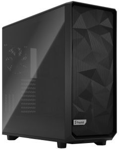 Fractal Design Meshify 2 XL Black TG Light Tint / Big Tower / průhledná bočnice / bez zdroje / černá