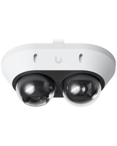 Ubiquiti UniFi AI Multi Sensor 2 W - kamera, 2x 8Mpx rozlišení, IR LED, AI detekce, IP66, IK10, 2.33x zoom, PoE+, bílá