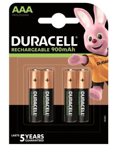 Duracell Rechargeable nabíjecí baterie 900mAh 4 ks (AAA)