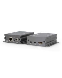 NEDIS HDMI extender/ přes Cat6/ do 50 m/ 4K@30Hz/ 10.2 Gbps/ funkce IR return/ kov/ antracit