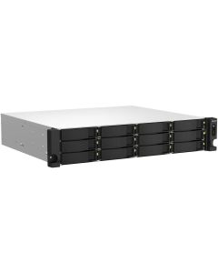 QNAP TS-1264U-RP-8G   12x SATA, 8GB RAM, 2x 2,5GbE, 1x PCIe, 1x HDMI, 4x USB, 2x zdroj