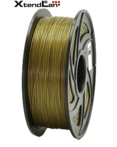 XtendLAN PLA filament 1,75mm bronzové barvy 1kg