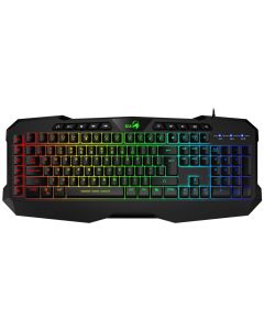 GENIUS GX GAMING Scorpion K11 Pro/ drátová/ Copilot/ podsvícená/ USB/ černá/ CZ+SK layout