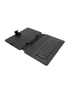 AIREN AiTab Leather Case 4 with USB Keyboard 10" BLACK (CZ/SK/DE/UK/US.. layout)