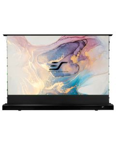 ELITE SCREENS plátno elektrické od podlahy vzhůru 110" (280cm)/ 16:9/ 137×244cm/ gain 0,8/ case černý/ CLR5 / pro UST