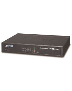 Planet VC-234G, Ethernet VDSL2 konvertor, 4x 1000Base-T, master/slave, profil 30a, G.993.5 Vectoring, G.INP