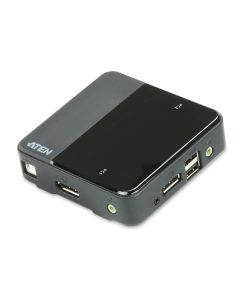 ATEN 2 port DisplayPort KVM USB, audio, včetně kab