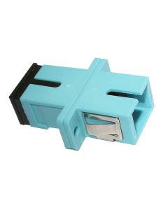 XtendLan SC-SC simplex adapter MM, OM3, azurová, do optických rozvaděčů