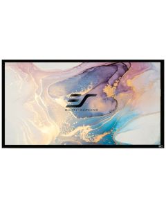 ELITE SCREENS plátno v pevném rámu CINEMA Scope 138" (350,5cm)/ 2,35:1/ 137,2×322,3cm/ gain 1.1/ rám černý 6cm