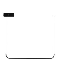IMMAX NEO PATTINI Smart závěsné svítidlo 120cm 26W 1820lm černé Zigbee 3.0, TUYA