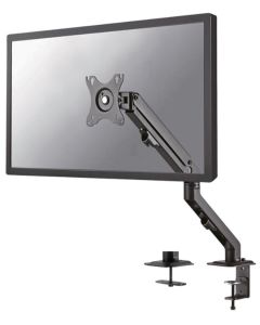 Neomounts FPMA-D650BLACK/Držák displeje/na stůl/17-27"/svorka+průchodka/VESA 100X100/nosn. 7kg/1 displej/černý