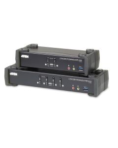 ATEN 4-port 4K DisplayPort KVMP USB3.0, audio