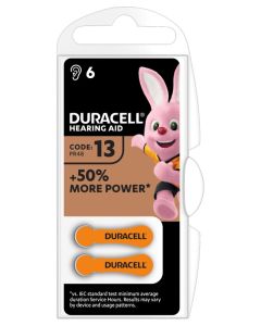 Duracell baterie do naslouchadel HA 13 6ks