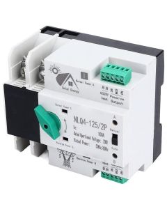 Solarmi NLQ4-125/2P, automatický přepínač sítí - napájení 2P 230V 20A pro FVE