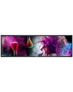 Philips IPS panel – 37" D-LED displej, rozlišení 1920×540, jas 700 cd/m2, AN, provoz 24/7