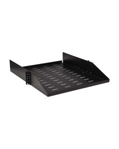 Police pevná SmartRack 2U, nosnost 45kg, hloubka 546mm, montáž univerzální, odvětrávaná
