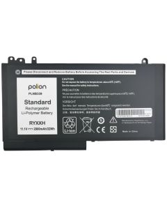 TRX Baterie Polion PLNB339 pro notebooky DELL RYXXH Latitude E5250 E5450 E5550 2900mAh/ neoriginální