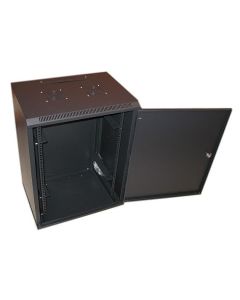 XtendLan 22U/600x450, na zeď, jednodílný, plné dveře, úprava proti vykradení