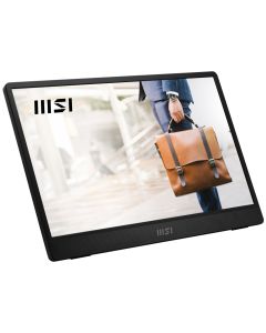 MSI PRO MP161 E2U/ 15,6"/ 1920x1080/ IPS/ 4ms/ 60Hz/ 250cd/m2/ 800:1/ HDMI/ VESA/ černý
