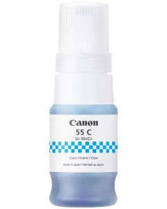 Canon inkoustová náplň GI-55 C EUR Cyan inkoustová lahvička