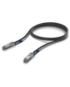 Ubiquiti DAC patch 100G - DAC kabel, QSFP28, QSFP+, rychlost 100/40 Gbit, délka 1m