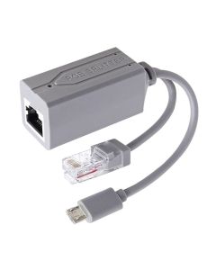 XtendLan XL-POES-5VUM, PoE splitter 802.3af, 100Mb, stabilizovaných 5V/2,4A, výstup micro USB