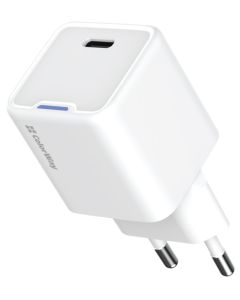 COLORWAY 1x USB-C/ síťová nabíječka/ GaN/ PD/ PPS/ 25W/ Bílá