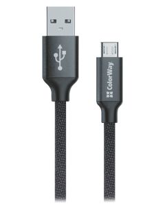 Colorway Datový Kabel Usb / Micro Usb/ 1m/ 2.1A/ Černý