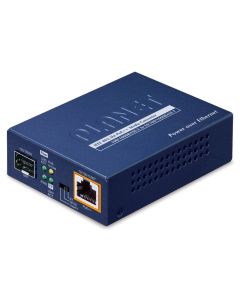 Planet GUP-805A-60W konvertor RJ45/SFP, 1Gbps, PoE injektor 802.3bt 60W