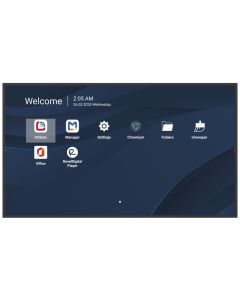 ViewSonic 55" Prezentační Display 3840*2160,500nits,1200:1,8GRAM/32GB,HDMI,USB-A,USB-C,RS232,Speaker16W*2,RJ45*2,Black