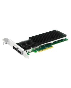 XtendLan PCI-E síťová karta, 2x 40Gbps QSFP+, Intel XL710, PCI-E x8