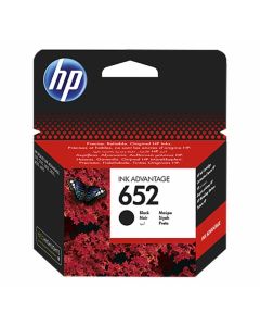 HP (652) F6V25AE - ink. náplň černá pro HP DeskJet Ink Advantage 1115, 2135, 3635, 3835, 4535, 4675 / cca. 360 stran