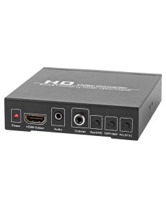 NEDIS převodník/ SCART + HDMI vstup - HDMI výstup/ Full HD/ antracit