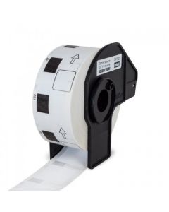 PRINTLINE kompatibilní s Brother DK-11221, papírové bílé, čtvercové , 23 x 23 mm, 1000 ks