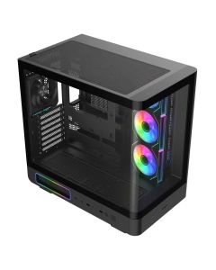 FSP M581-BA/Midi Tower/Transpar./Černá