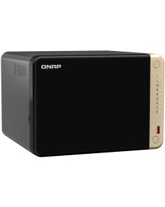 QNAP TS-664-8G   6xSATA, 8GB RAM, 2x M.2 NVMe slot, 1xPCIe, 1xHDMI 4K, 2x2,5GbE, 4xUSB
