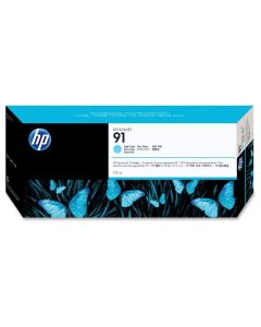 HP 91 světle azurová pigmentová inkoustová kazeta, 775 ml