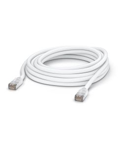 Ubiquiti UniFi patch cable outdoor - venkovní STP, Cat5e, bílý, délka 8m