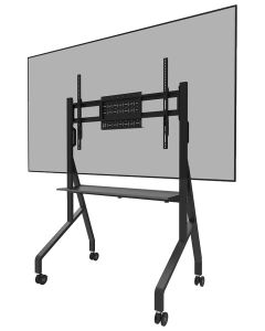 Neomounts FL50-525BL1 /Držák displeje/vozík/55-86"/4 kolečka/VESA 900X600/nosn. 76kg/nast.výšky/černý
