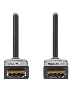 NEDIS High Speed HDMI 2.0 kabel s ethernetem/ 4K@60Hz/ zlacené konektory HDMI-HDMI/ černý/ bulk/ 15m