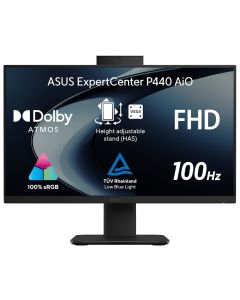 ASUS ExpertCenter P4 AiO / i5-13420H/ 8GB/ 512 GB SSD/ Intel UHD/ 23,8"FHD,matný/ W11P EDU/ kbd+myš/ černý