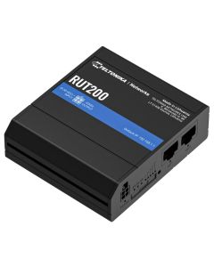 Teltonika RUT200 průmyslový router   1x LAN, 1x WAN, 1x SIM + eSIM, LTE, Wi-Fi 4