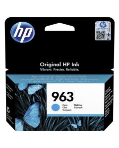 HP Inkoustová náplň 963 azurová (Cyan, 700p) pro HP OfficeJet Pro 9010, 9013, HP OfficeJet Pro 9020
