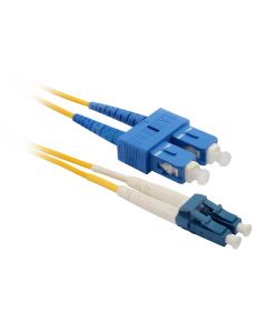 Solarix Patch kabel 9/125 LCupc/SCupc SM OS 3m duplex SXPC-LC/SC-UPC-OS-3M-D
