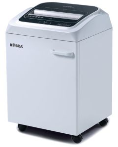 KOBRA skartovač 245 TS HS-6/ příčný řez 0,8 x 5 mm/ A4/ kapacita 4 listy/ objem koše 40l/ stupeň utajení P7/ šedý