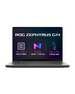 ASUS ROG Zephyrus G14/GU405AR-SY030WZ/U9-386H/14"/2880x1800/64GB/1TB/RTX 5070Ti/W11H/Gray/2R