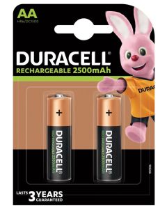Duracell Rechargeable baterie nabíjecí 2500mAh 2 ks (AA)